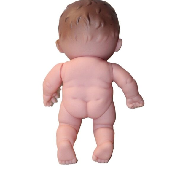 Berenguer Dolls Set of 2- 9" Baby Vinyl, Expressions Tongue Girl Porcelain Green - Picture 6 of 9